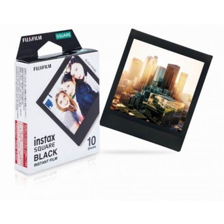 ФОТОПЛЕНКА FUJIFILM SQUARE FILM BLACK FRAME INSTAX GLOSSY